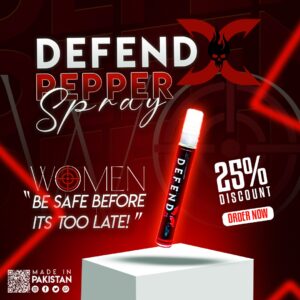 DEFEND X Pepper Gel – No-Blowback Self-Defense Gel for Women | Pakistan’s Trusted Personal Safety Gear - Image 4